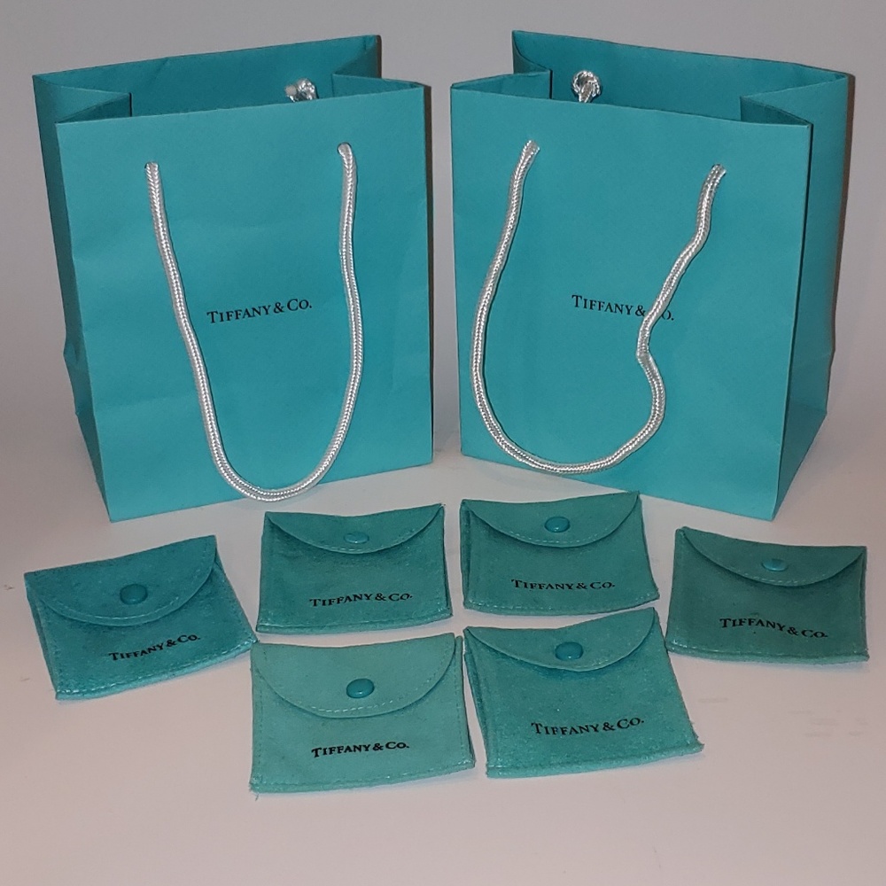 NotForSale 6 Tiffany & co. Pouches and 2 gift bags